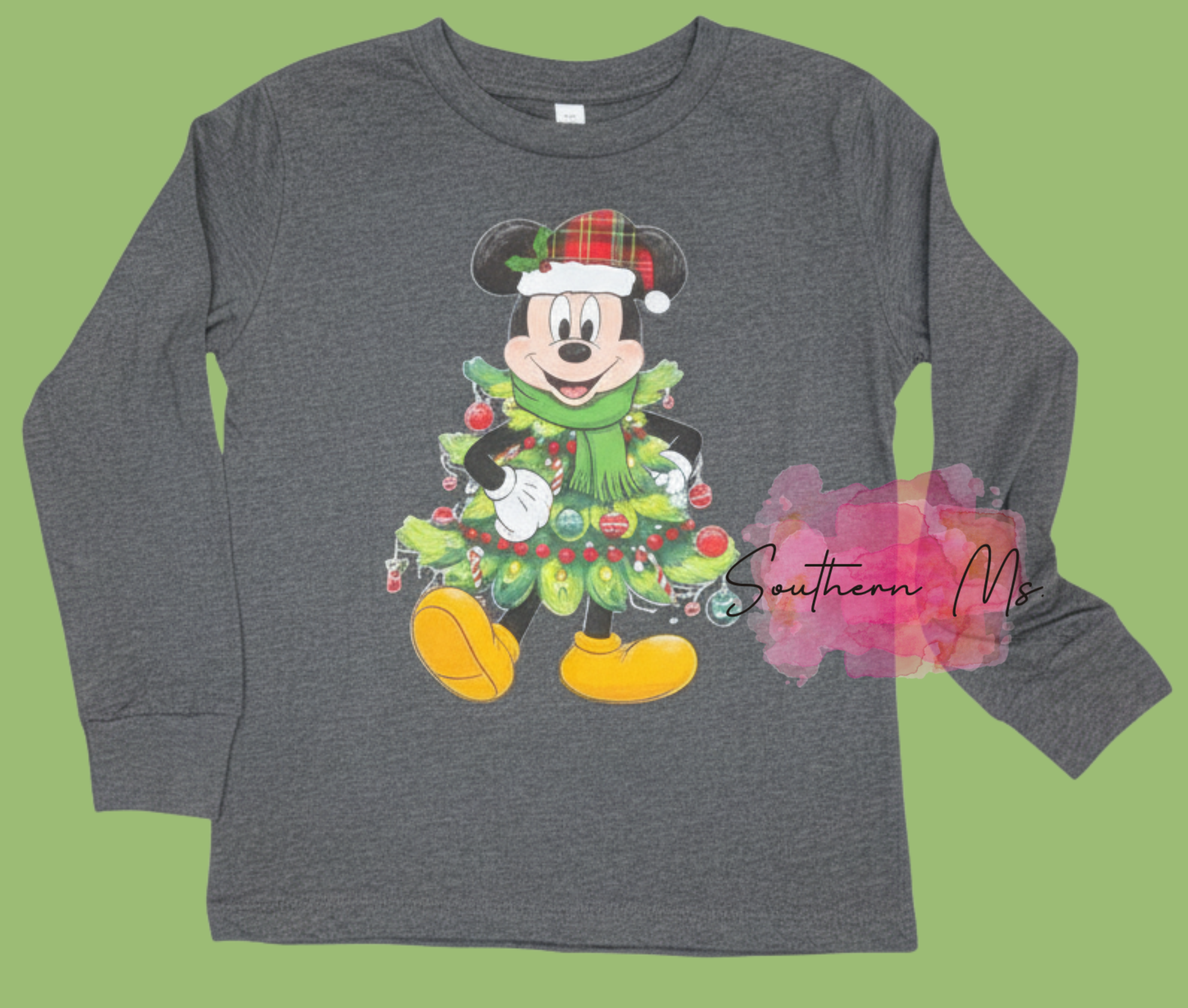 Mickey and Minnie Christmas Tree Family Shirts - Magical Holiday Vacation Tees