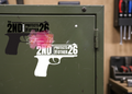 2nd Amendment UV Sticker | “The 2nd Protects the Other 26” Decal | Gun Rights Vinyl Sticker for Trucks, Coolers & Ammo Cans