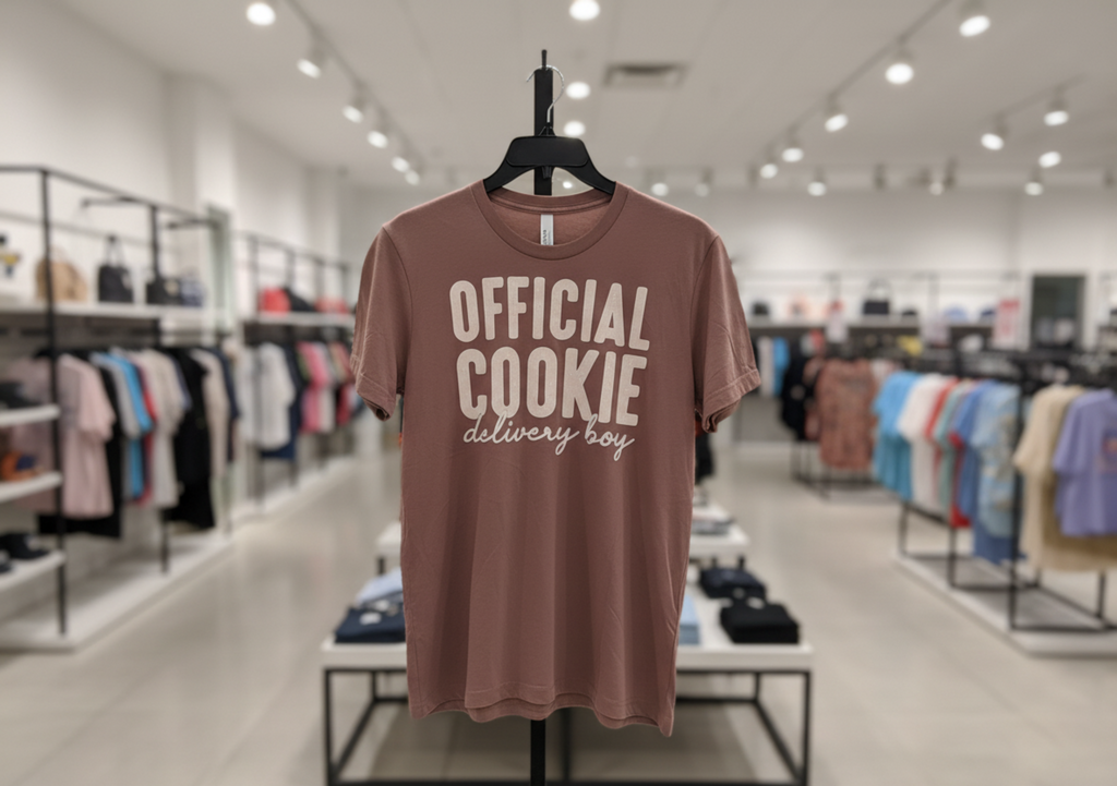 Official Cookie Delivery Boy T-Shirt - Funny Baking Graphic Tee