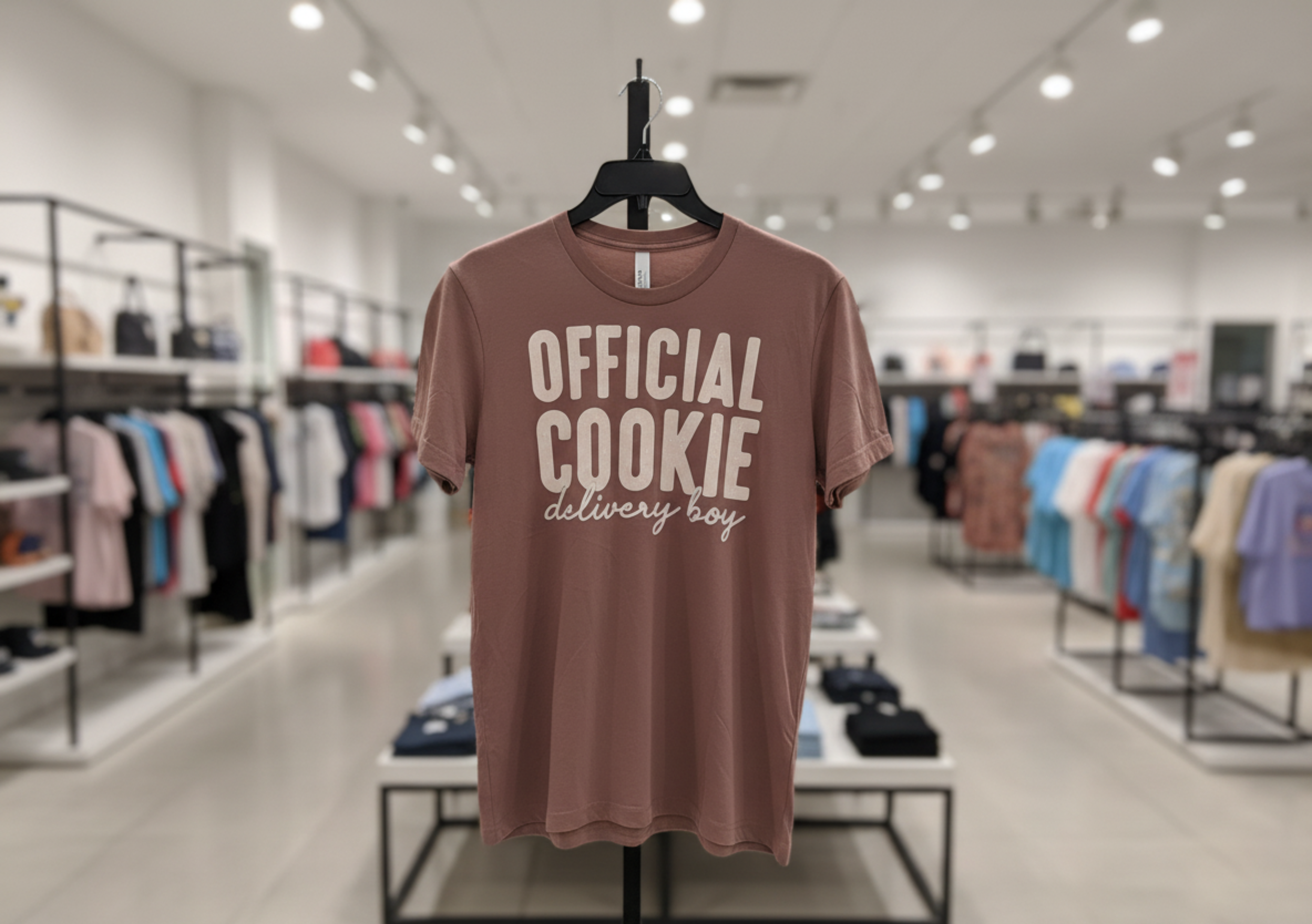 Official Cookie Delivery Boy T-Shirt - Funny Baking Graphic Tee