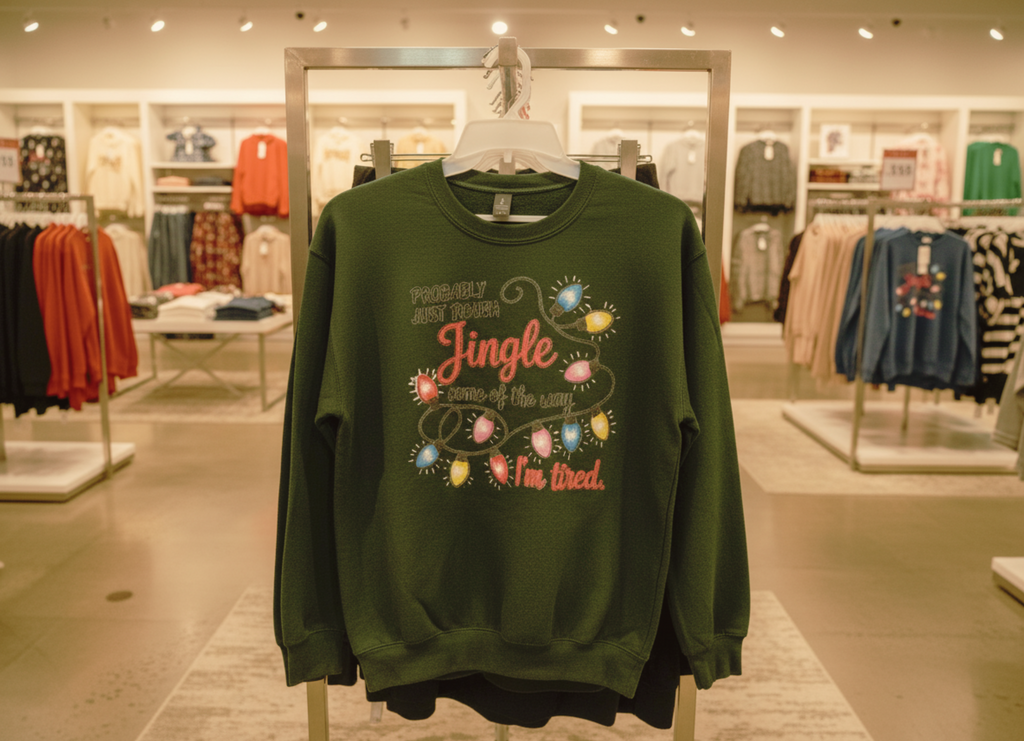 Probably Just Gonna Jingle Some the Way Sweatshirt - Funny Christmas Crewneck