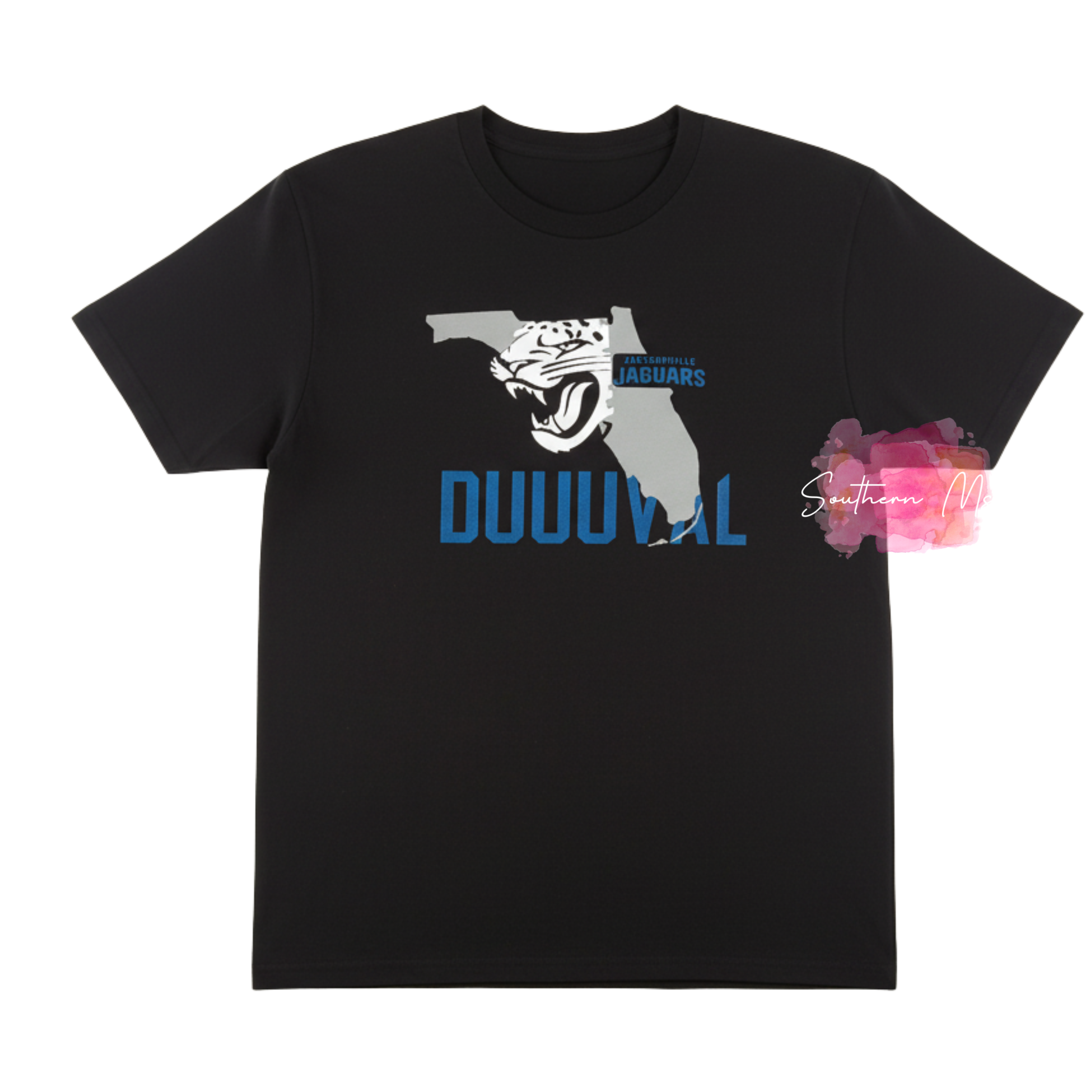 DUUUVAL Florida Silhouette T-Shirt - Jacksonville Football Fan Apparel