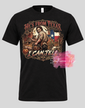 He’s From Texas, I Can Tell | Vintage Western Horror Apparel