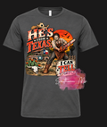 He’s From Texas, I Can Tell | Texas Horror Country Apparel