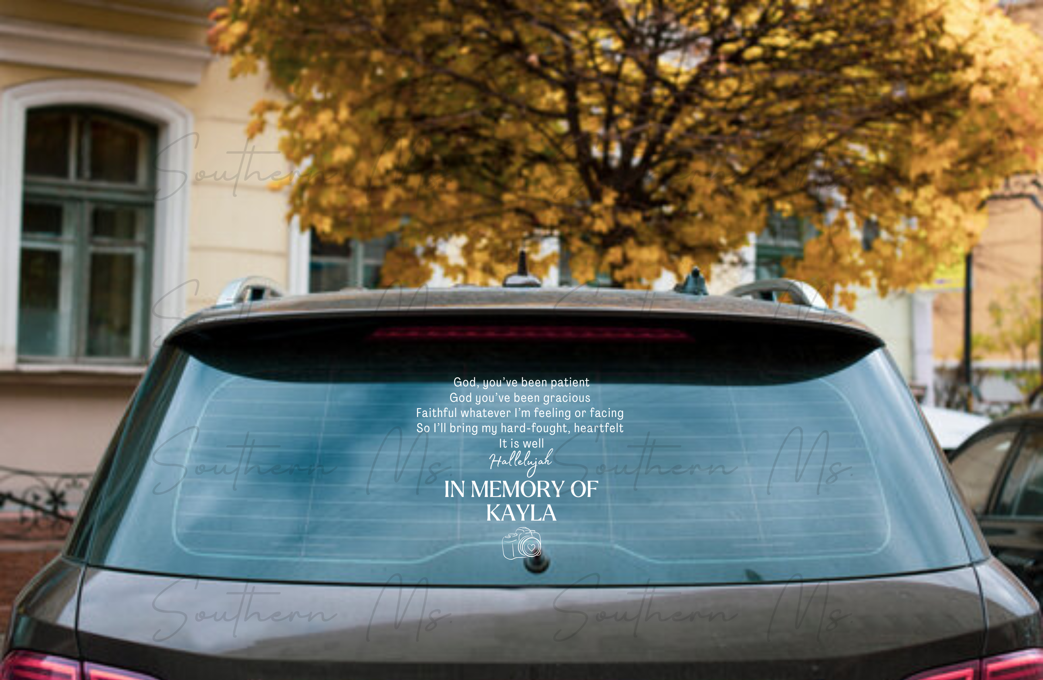 Kayla Bailey Memorial Waterproof Decal – Fundraiser for Her Children