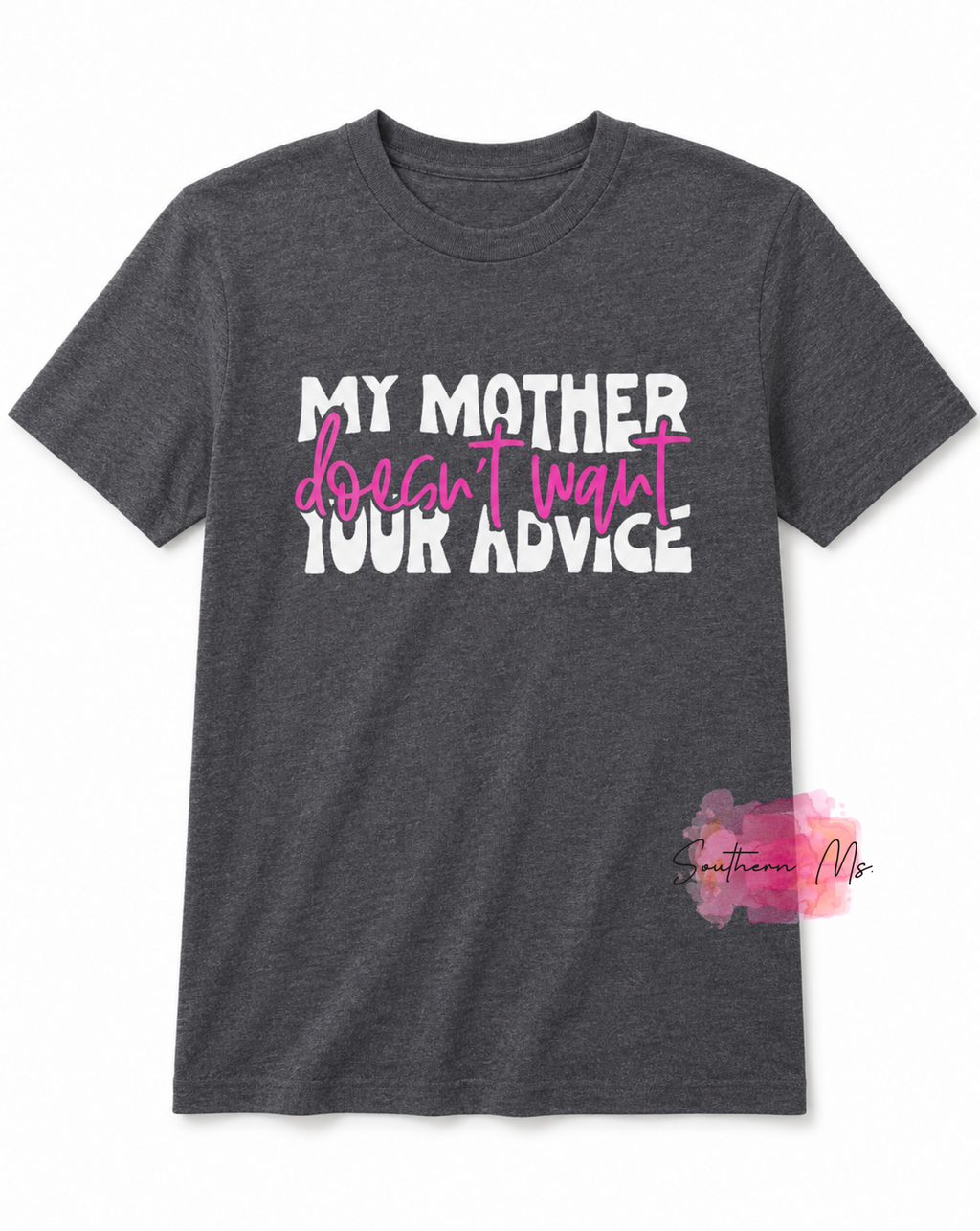“My Mother Doesn’t Want Your Advice” Youth Graphic Tee | Funny Sassy Kids Shirt
