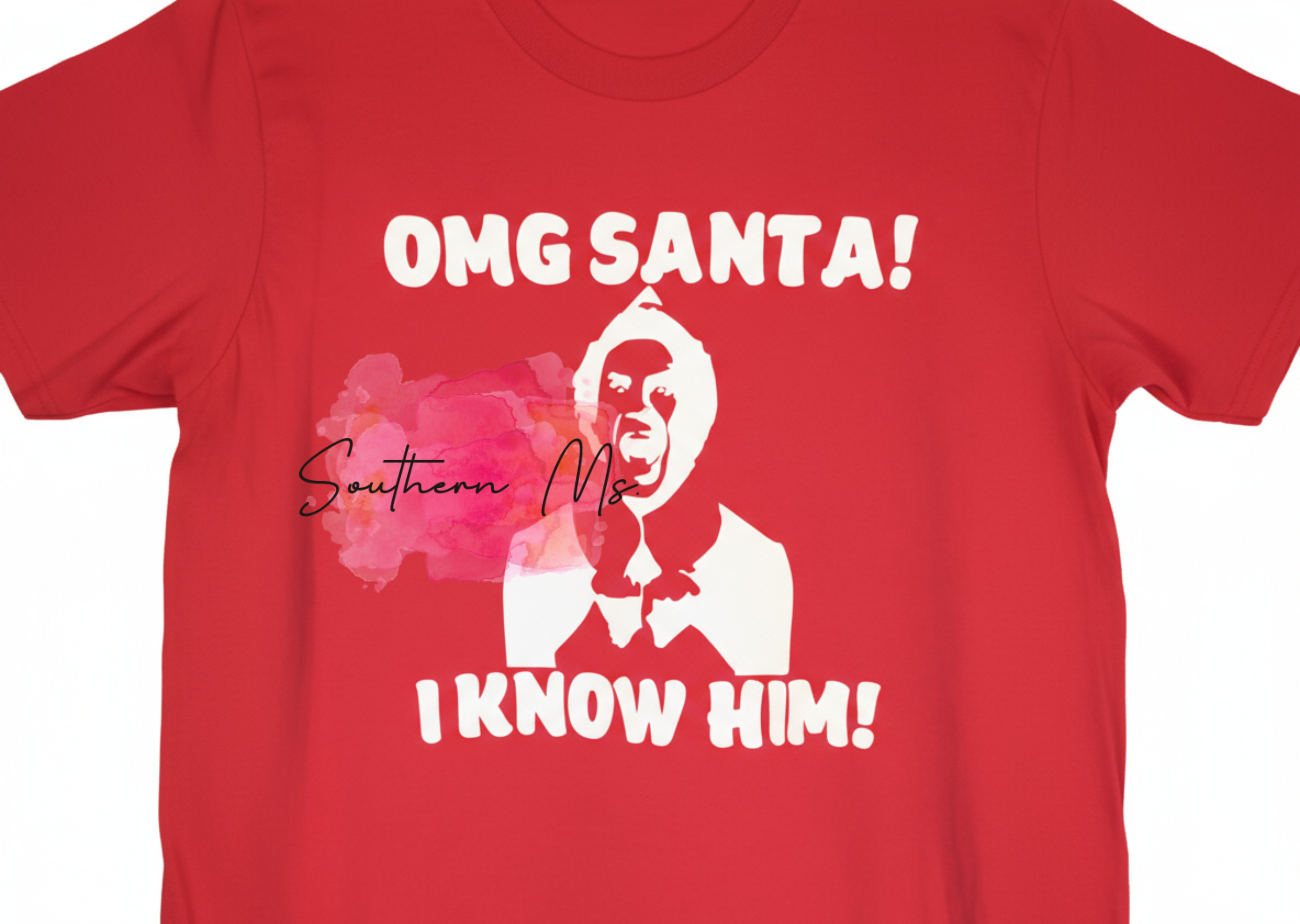 "OMG Santa! I KNOW HIM!" Elf Movie Quote T-Shirt