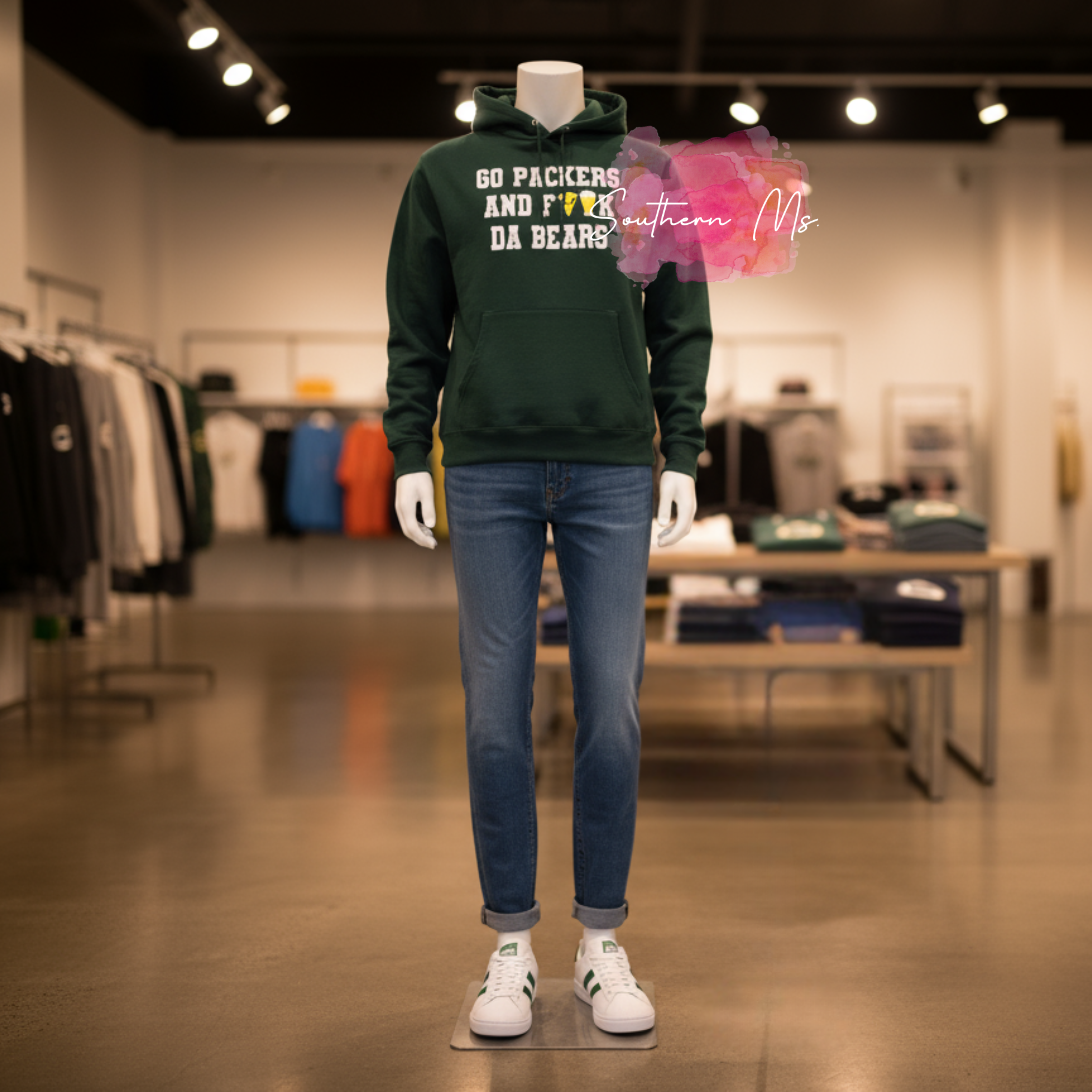 Go Packers and F*ck The Bears Tee - Hoodie - Tank