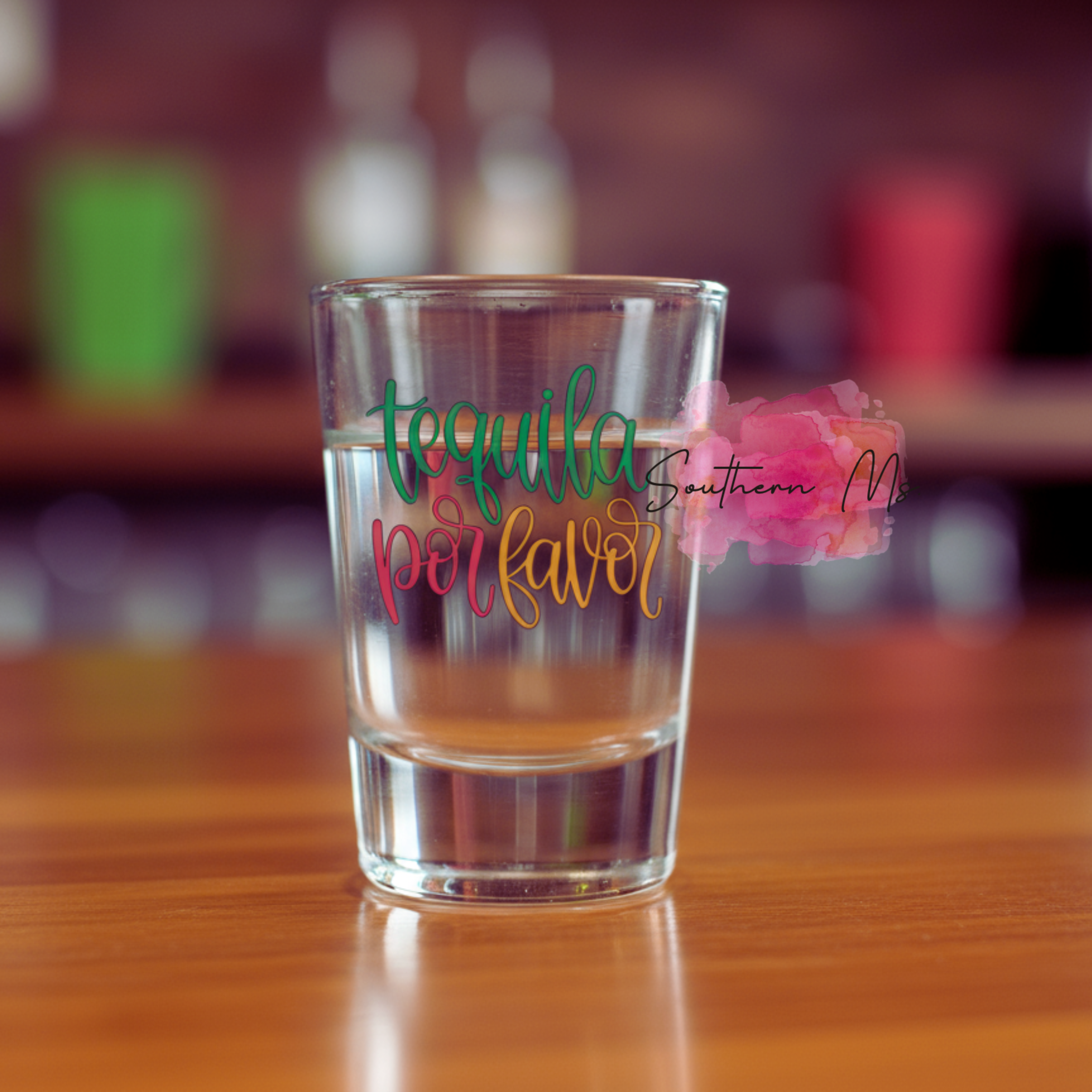 "Tequila Por Favor" 1.5oz Shot Glass